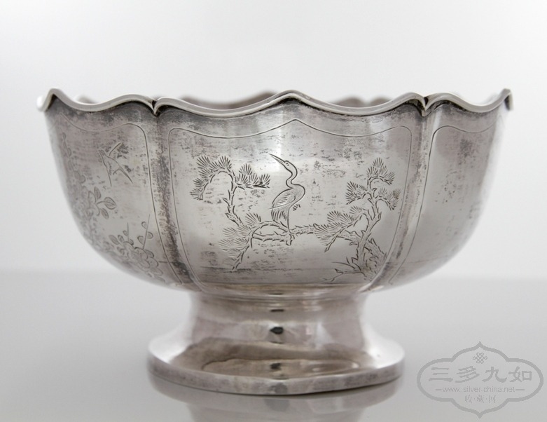 floral pedestaled bowl 7308.JPG